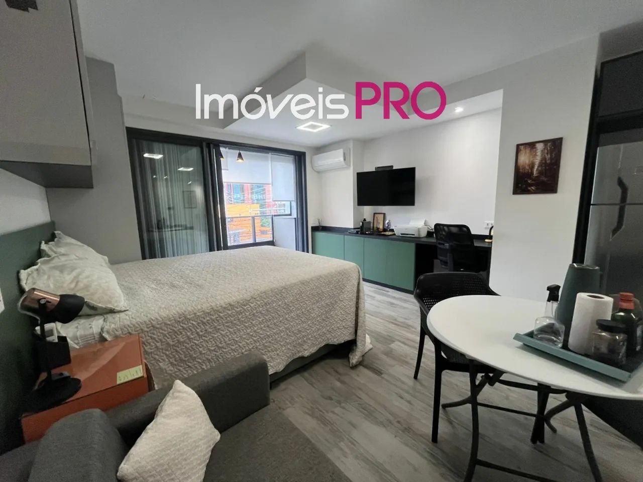 Studio Moema Índios novíssimo 38 m² mobiliado - Foto 4