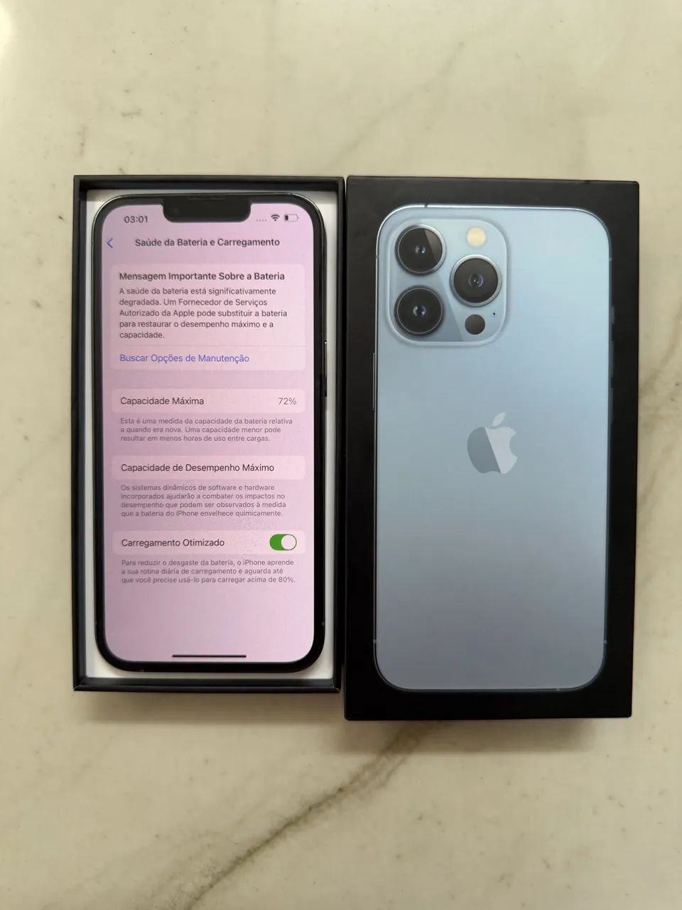 iPhone 13 Pro 128gb Azul - Celulares e Smartphones - Dionisio