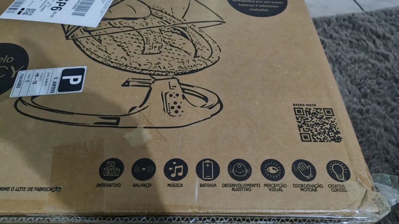 Cadeirinha de balanço bebê  - Foto 5