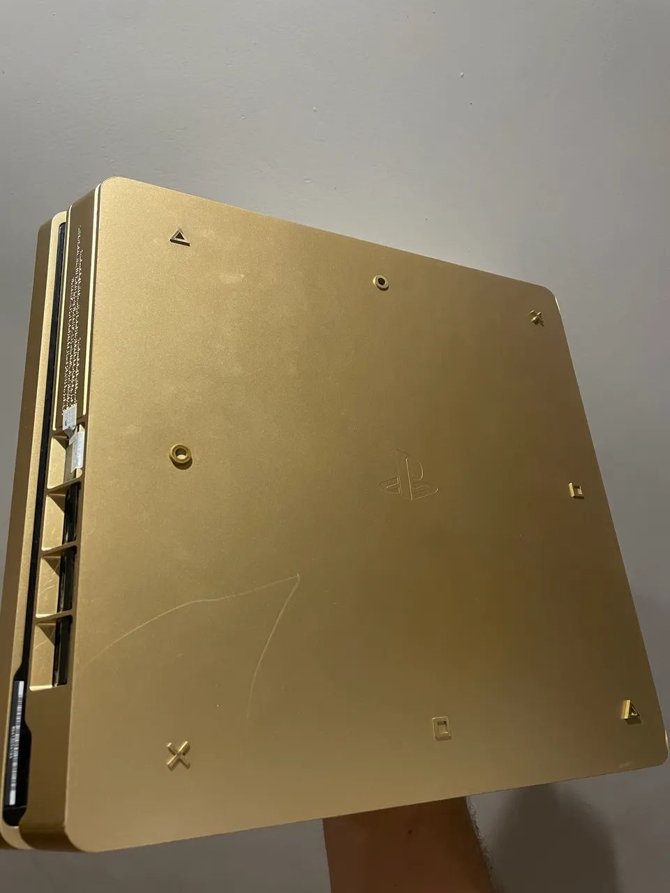 PS4 Slim 1tb dourado gold completo na caixa - Foto 6