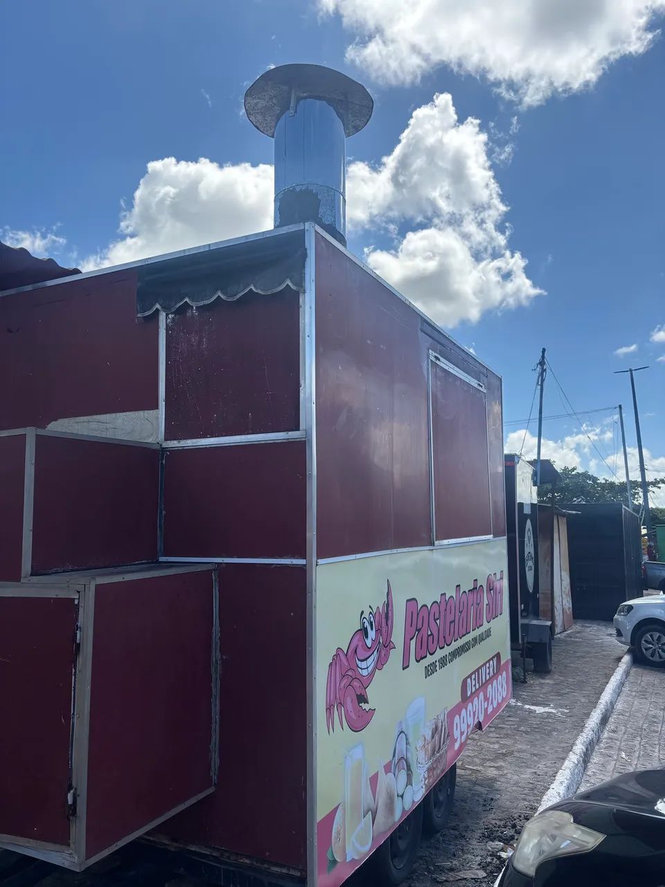 Vendo treiller móvel barato pra vende logo  - Foto 5