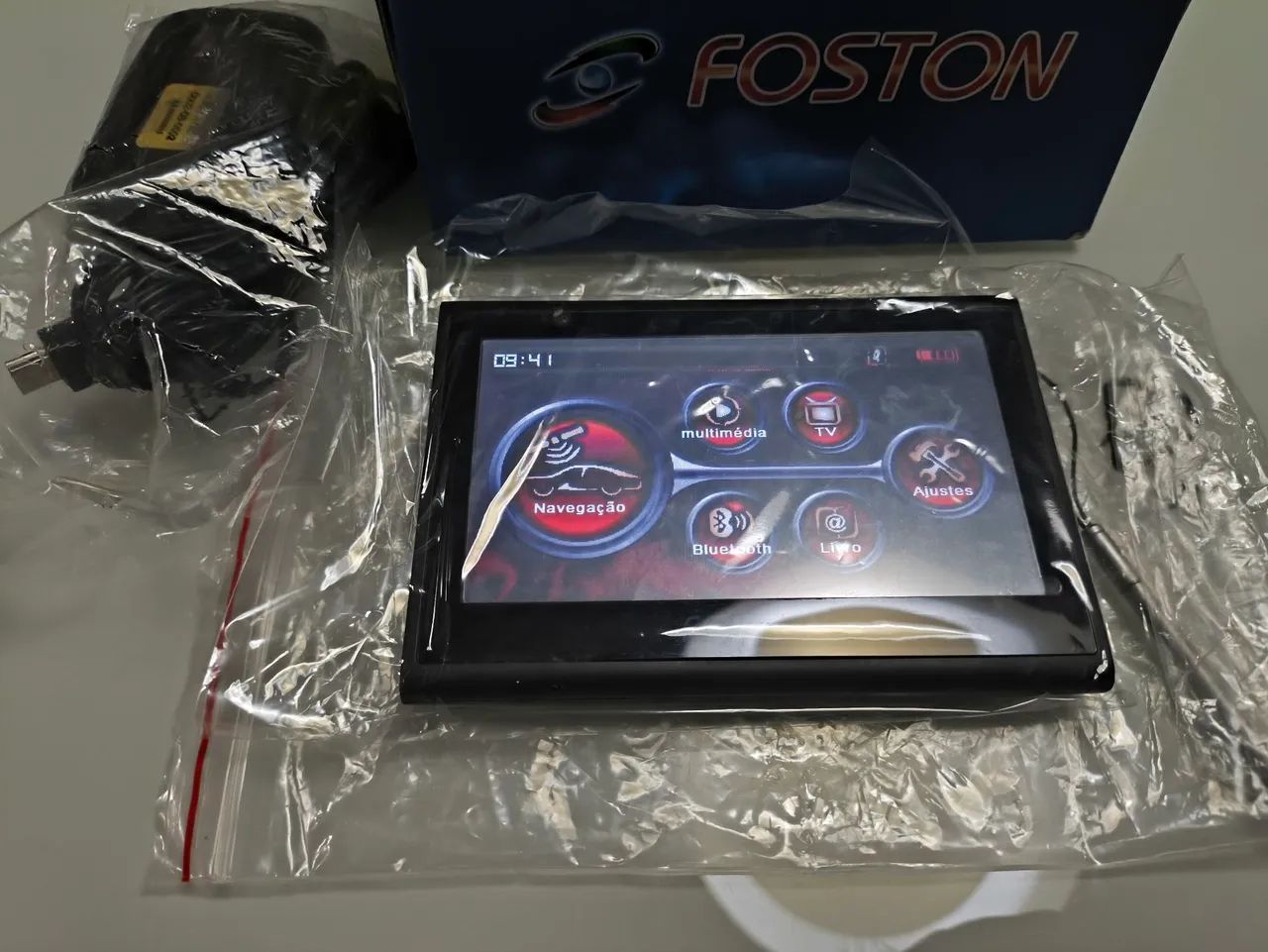 GPS Foston 7" Com TV Digital - Completo e funcionando - Foto 3