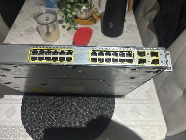 Switch Cisco 3750G -  Bom Estado - Foto 3