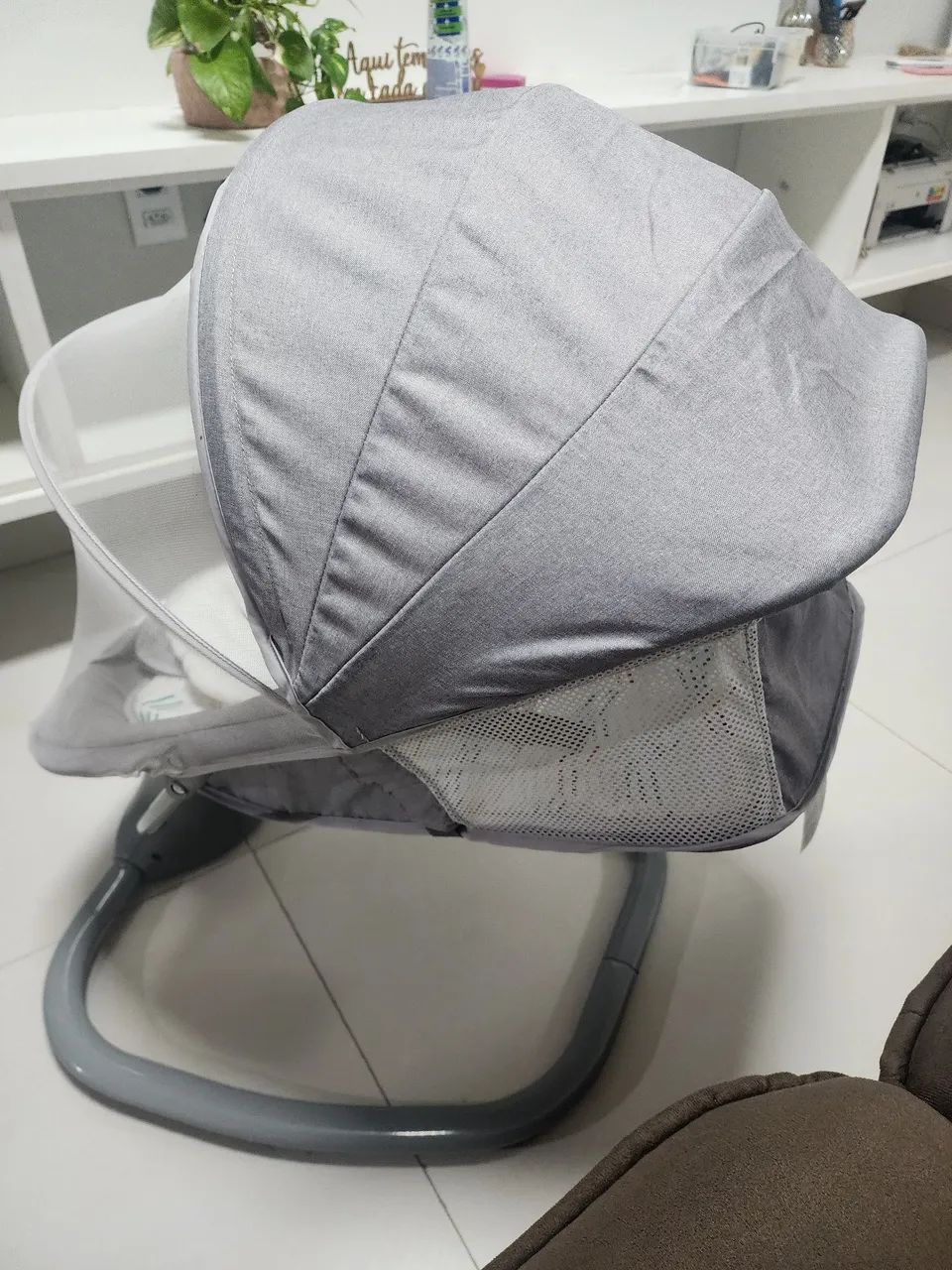 Cadeira de balanço para Bebê automática  - Foto 3