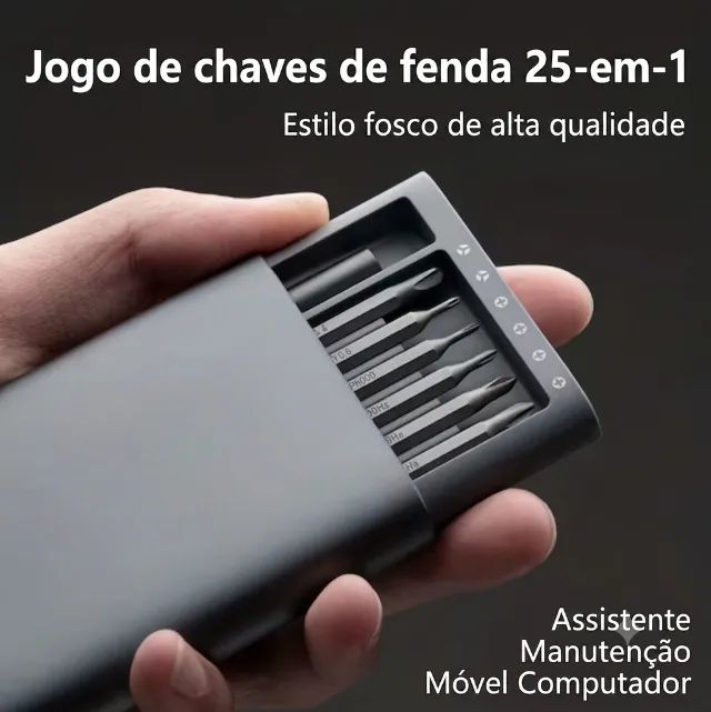 Kit Mini Chaves de Precisão 25 em 1 para Celular, Notebook e Eletrônicos - Foto 4