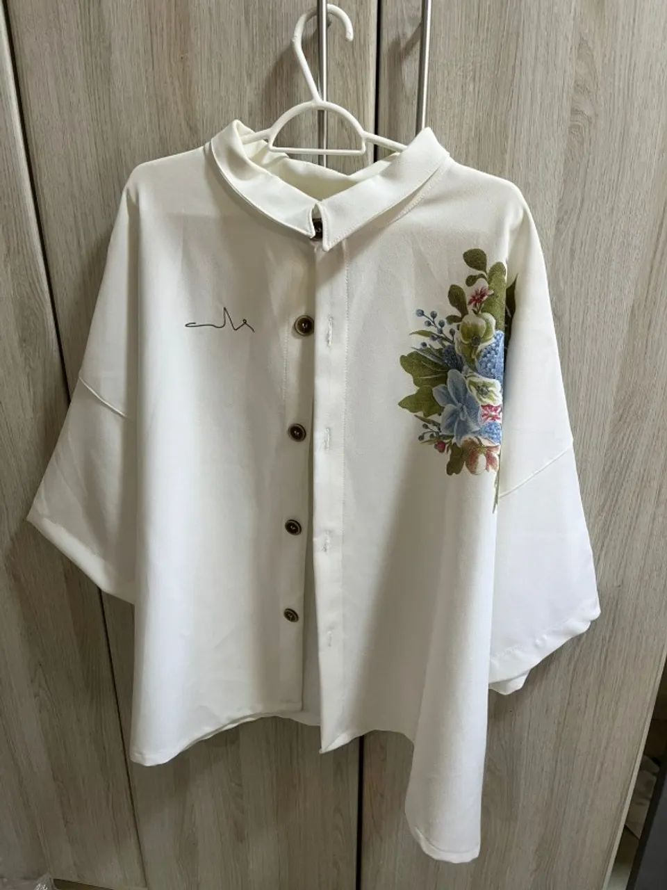 Fleur Over Shirt - L × 1 
