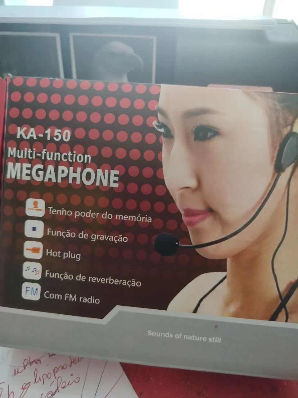 Megafone para professor 