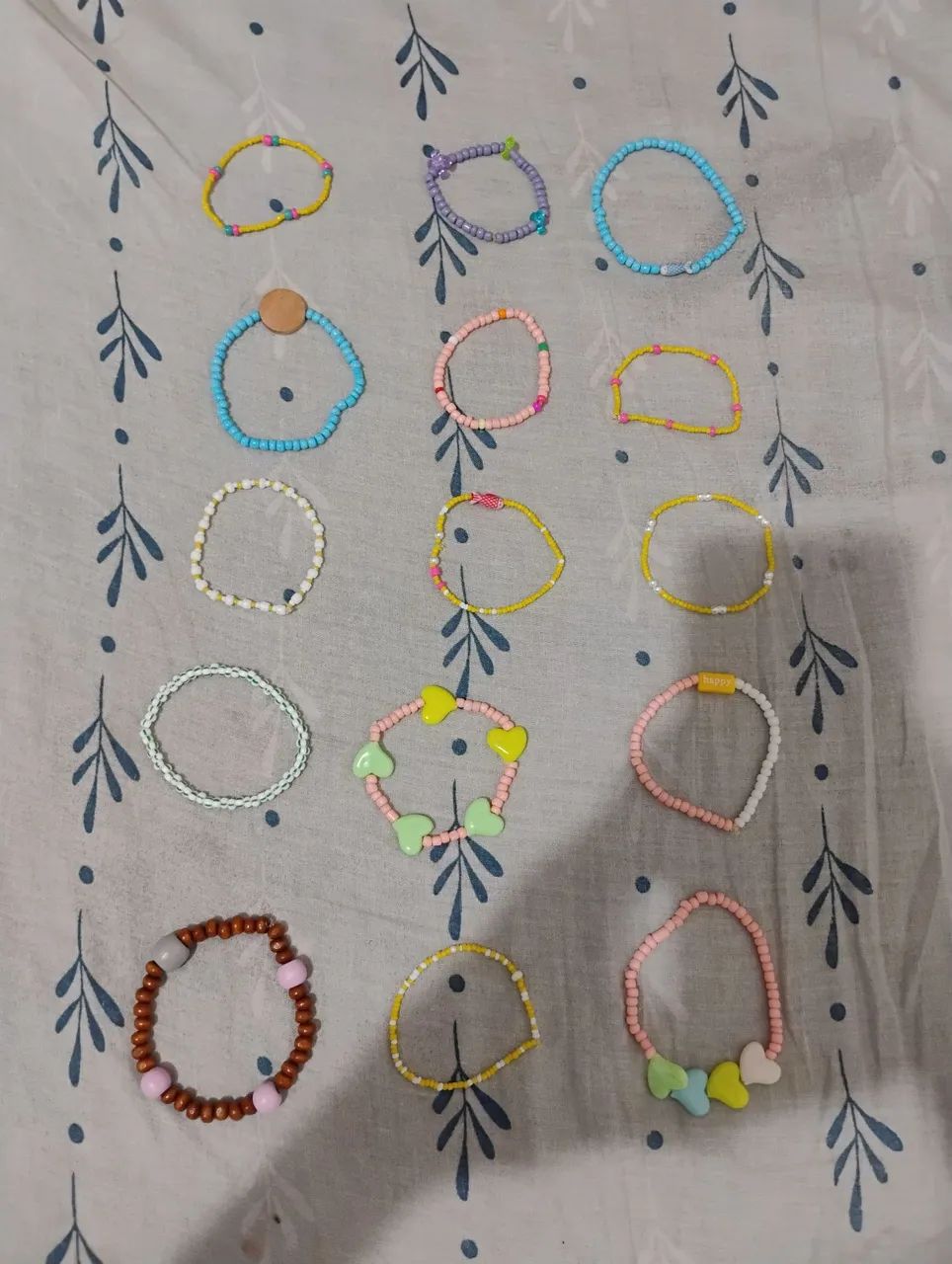 Pulseiras coloridas