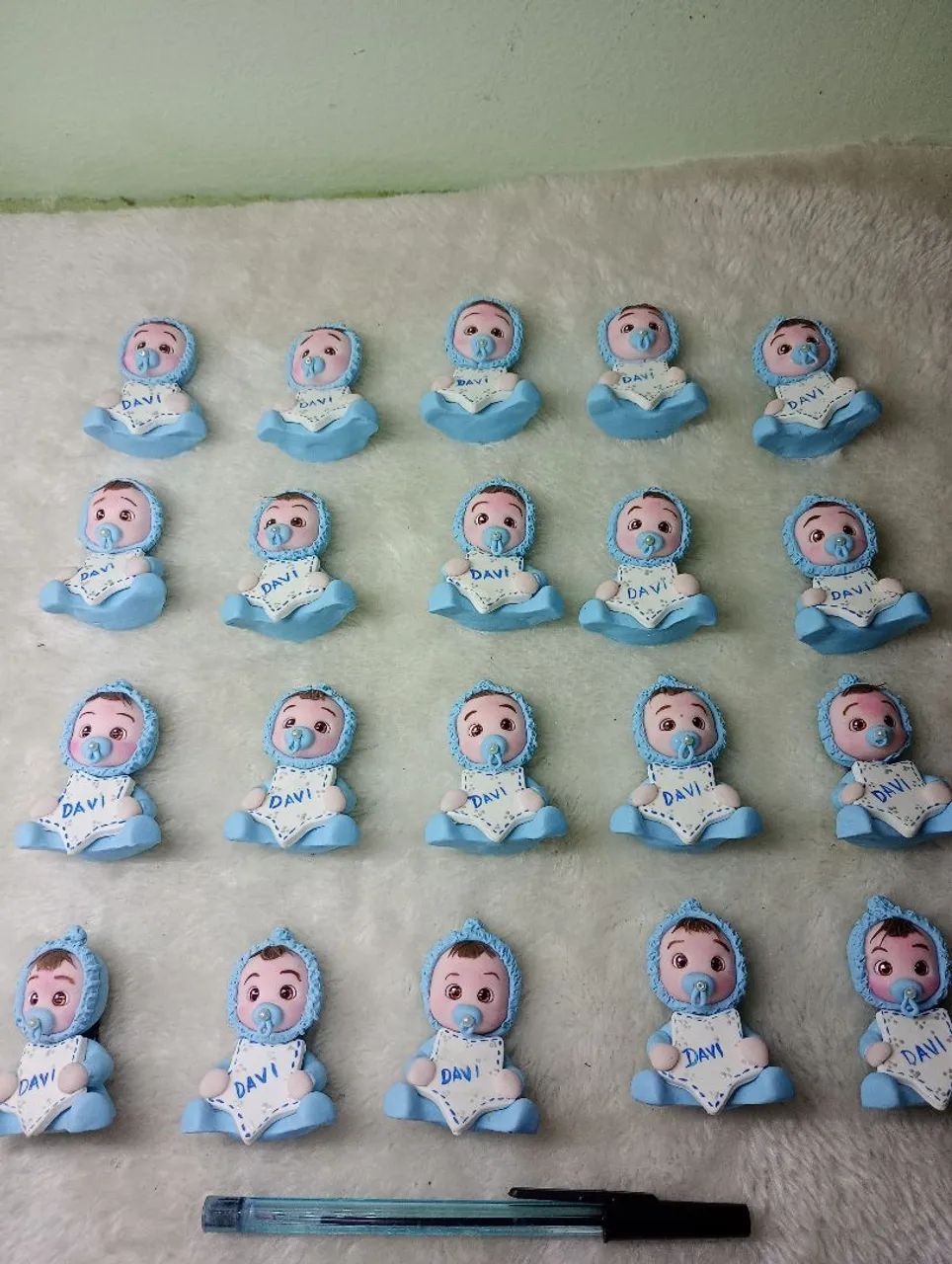 Lembrancinhas de maternidade em Biscuit  - Foto 4