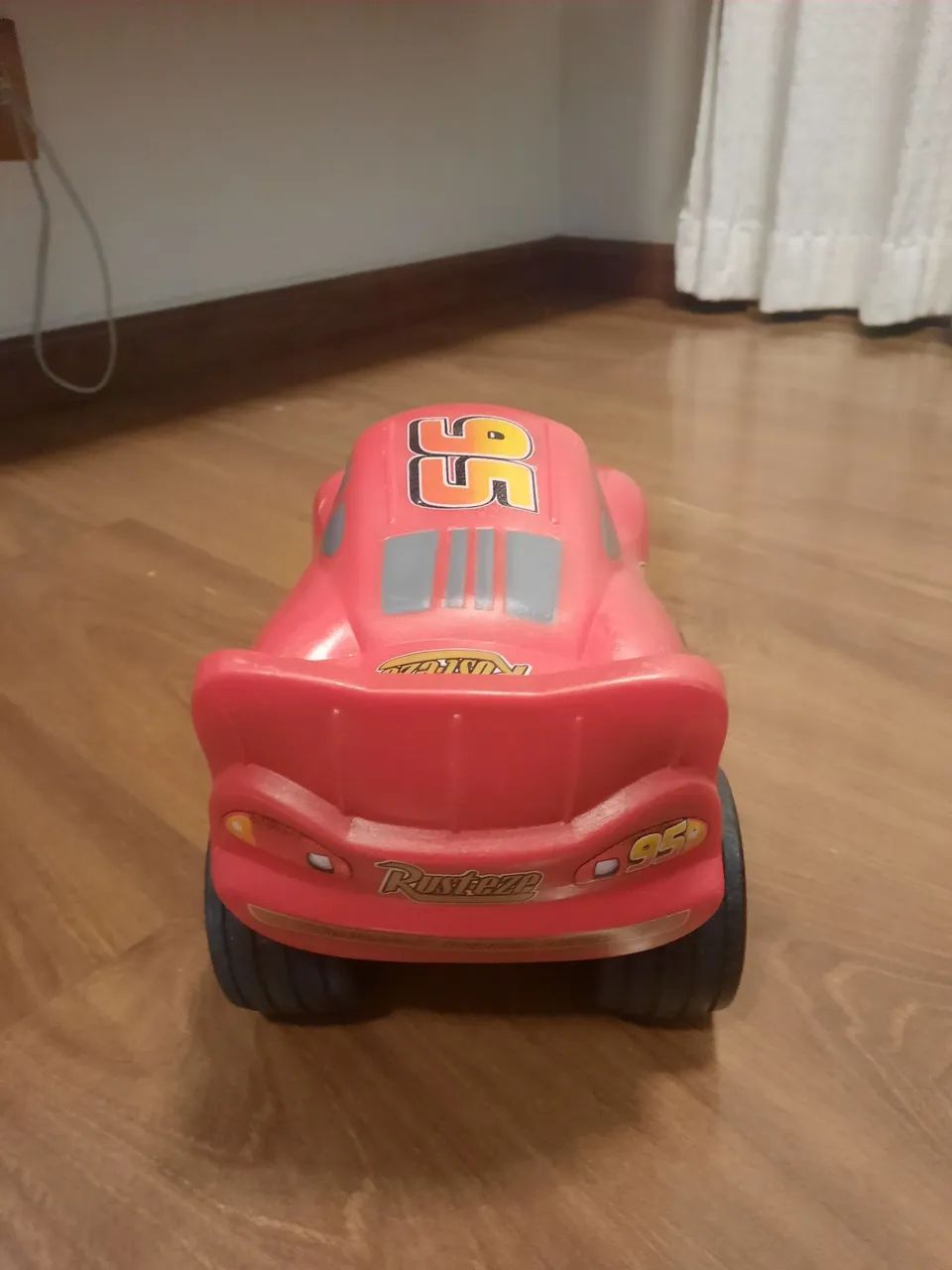 Carrinho de Borracha Mcqueen - Foto 3