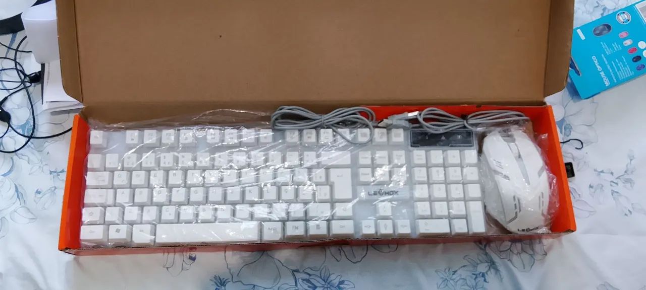 Kit Teclado e mause Gamer RGB - Foto 4