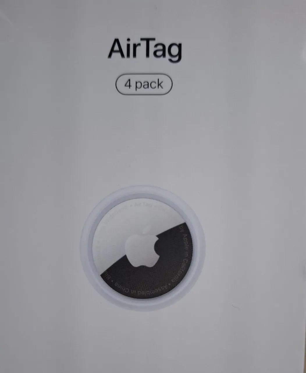 Rastreador Airtag Apple. 4 pack. Lacrado. Original. 4 unidades