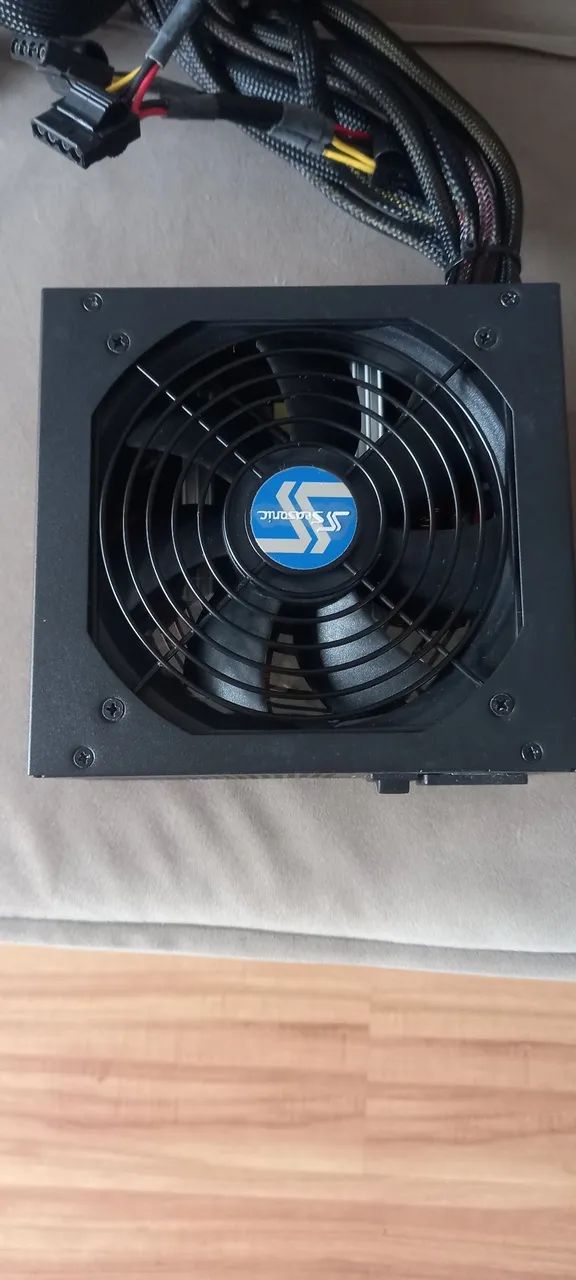 Fonte Seasonic 430W Usada  Funcionando Perfeitamente - Foto 3