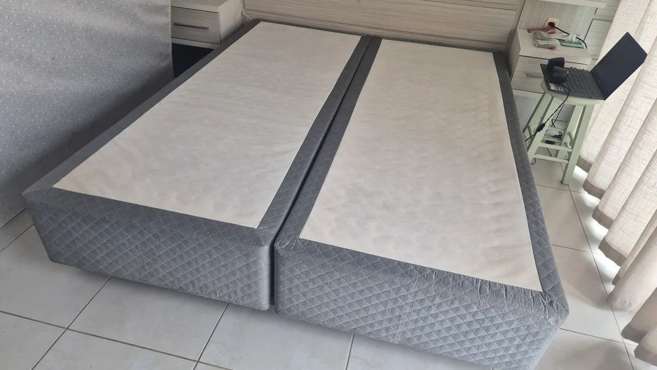 Cama box King molas ensacadas  - Foto 4