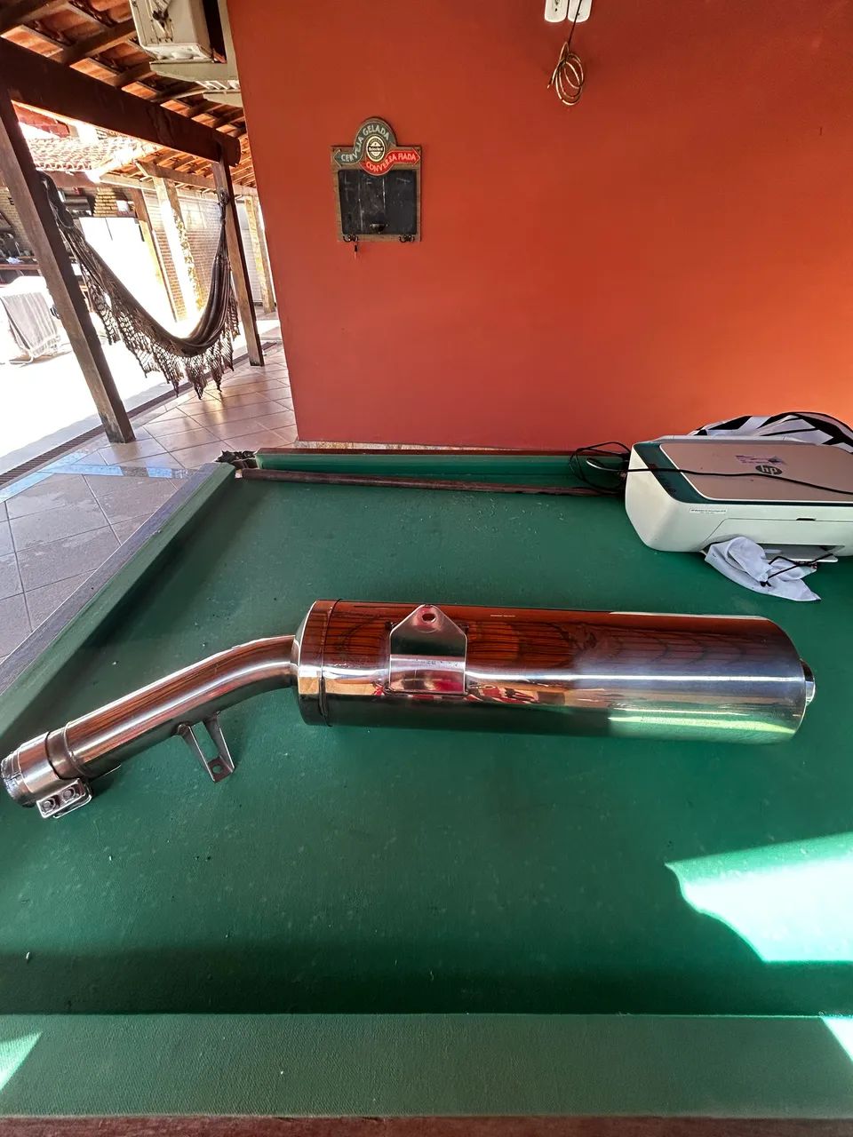 Escapamento original inox bandit 1250 - Foto 6