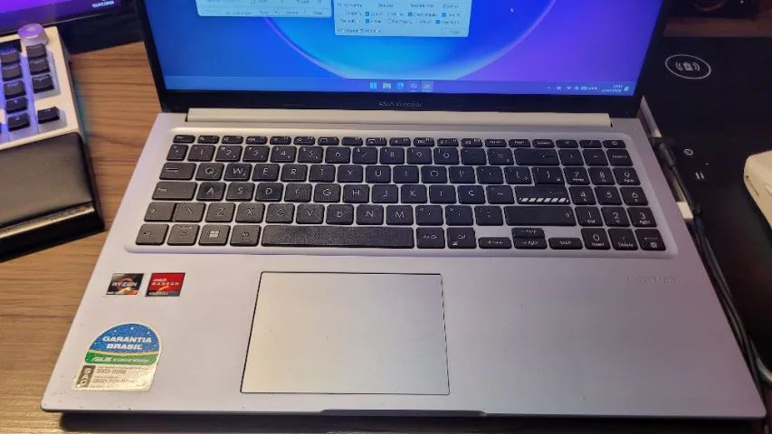 PRA SAIR LOGO!!! NOTEBOOK ASUS RYZEN 7 4800 8-16 CORE - Foto 3