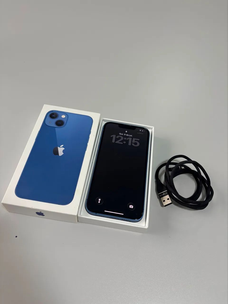 iPhone 13 256gb | Caixa Original | Cabo funcionando perfeitamente - Foto 2
