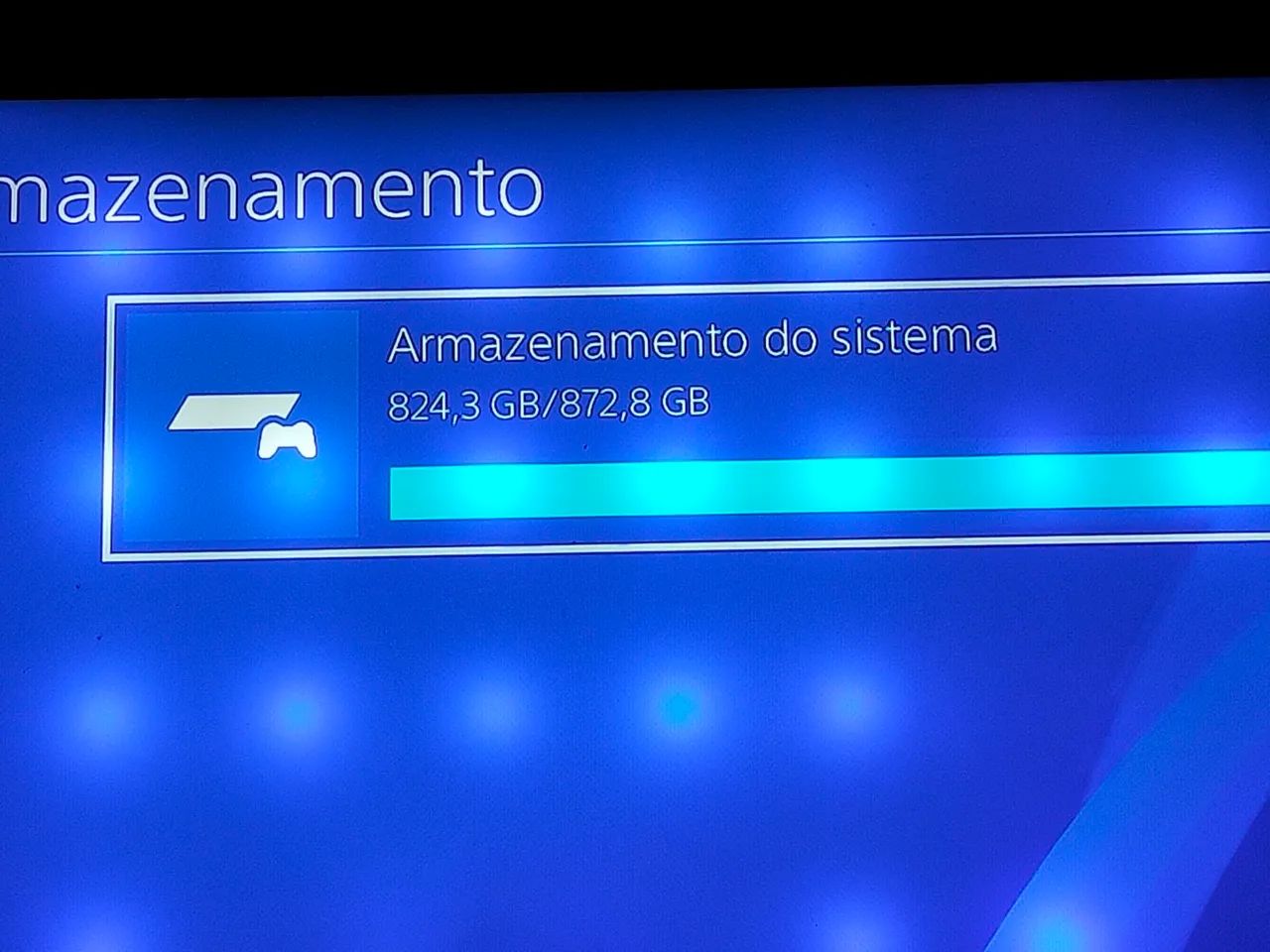 PS4 Slim com 149 jogos 1TB com 2 controles - Foto 2