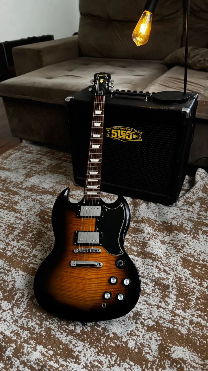 Guitarra Epiphone SG Deluxe Ed. Ltda - Foto 4