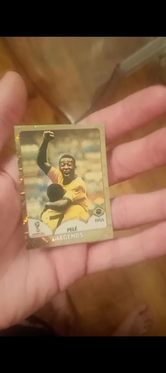 Figurinha Pelé legends 2018 