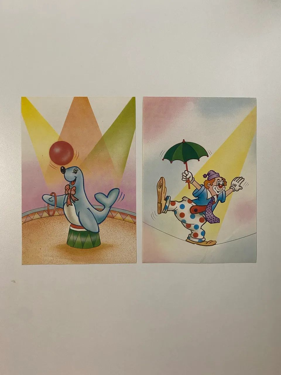 Papel de Carta Circo anos 80/90 