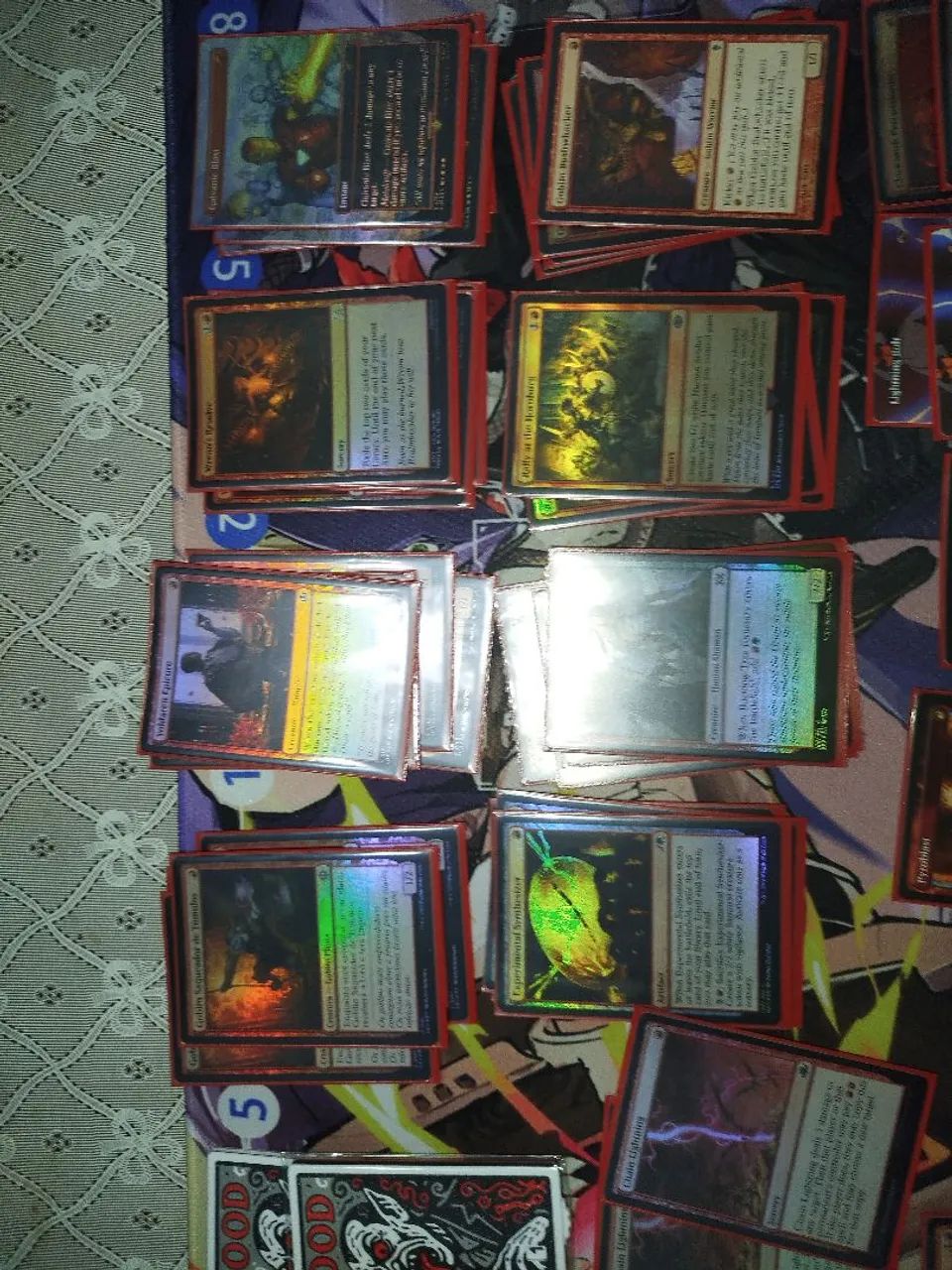 Deck Mono Red Pauper +Sleeves 70% Foil - Foto 4