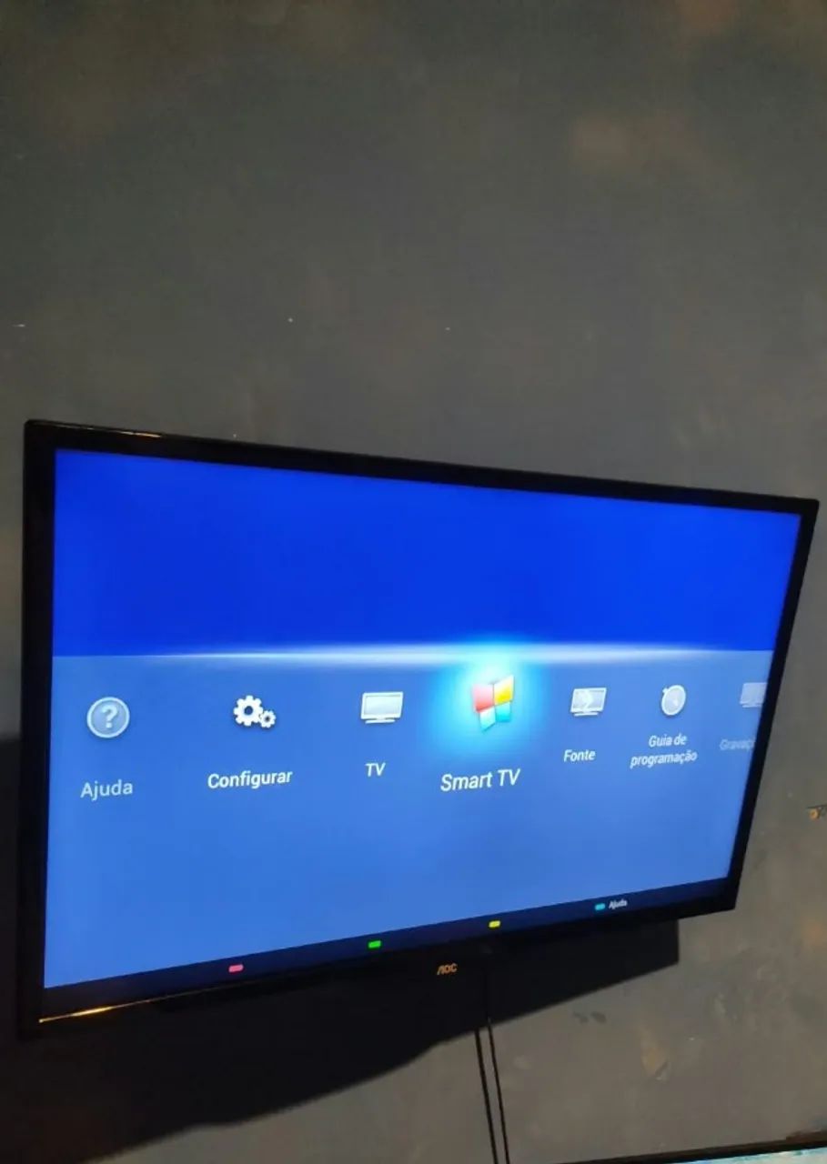  Smart TV AOC 32" Perfeita - Foto 3