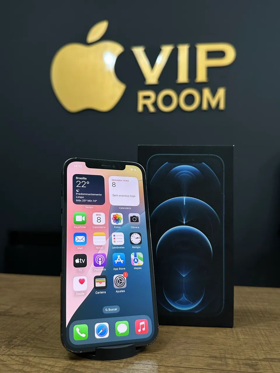 iPhone 12 Pro 128gb azul semi novo em excelente estado!! - Foto 4