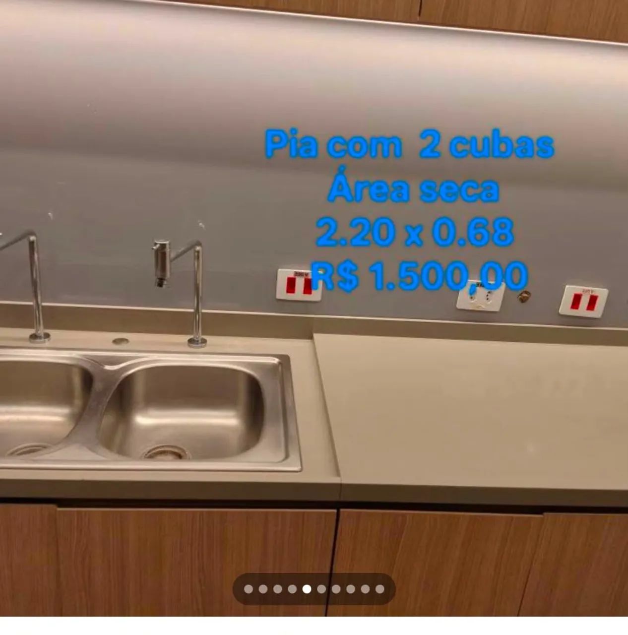 Pia com Bancadas 