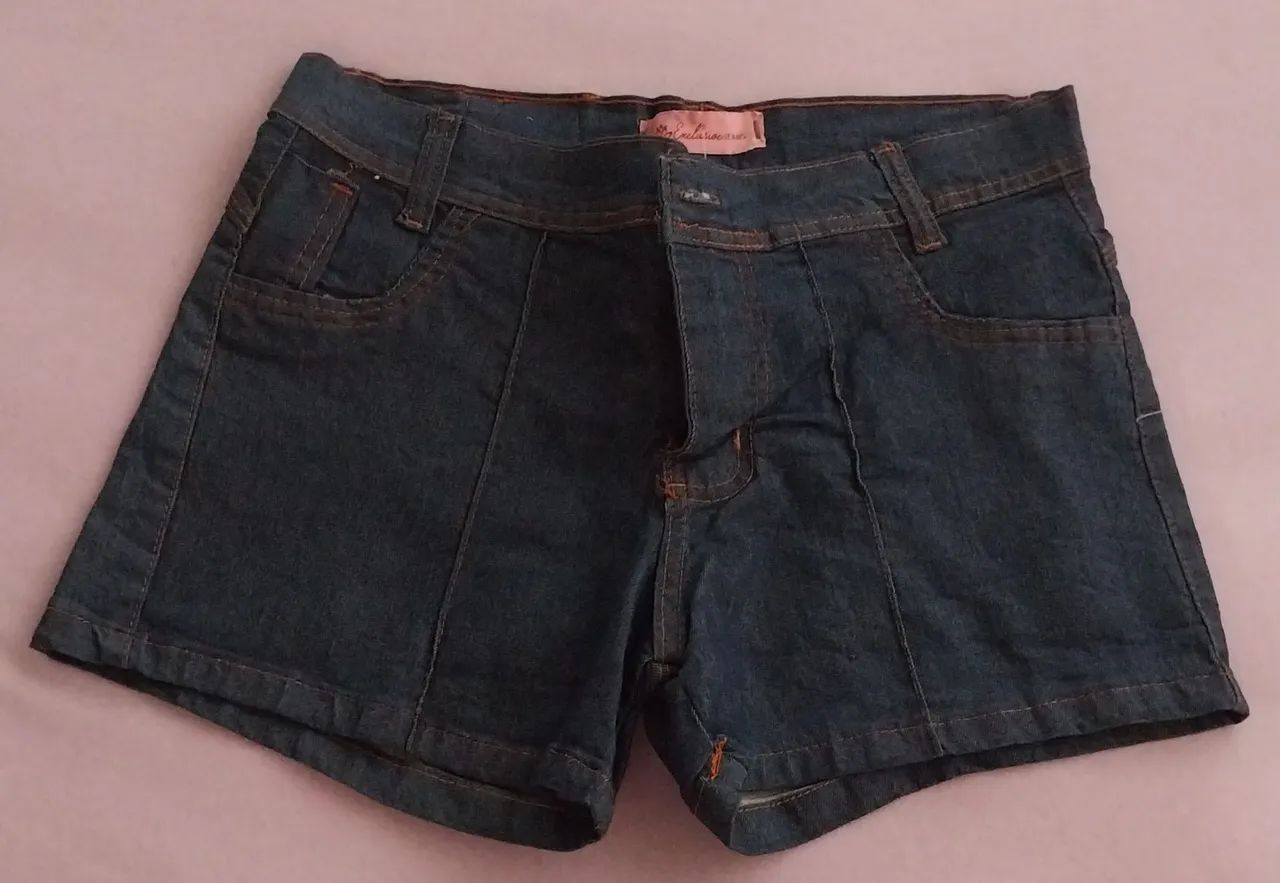 Vendo bermudinhas jeans lindas e confortáveis  - Foto 2