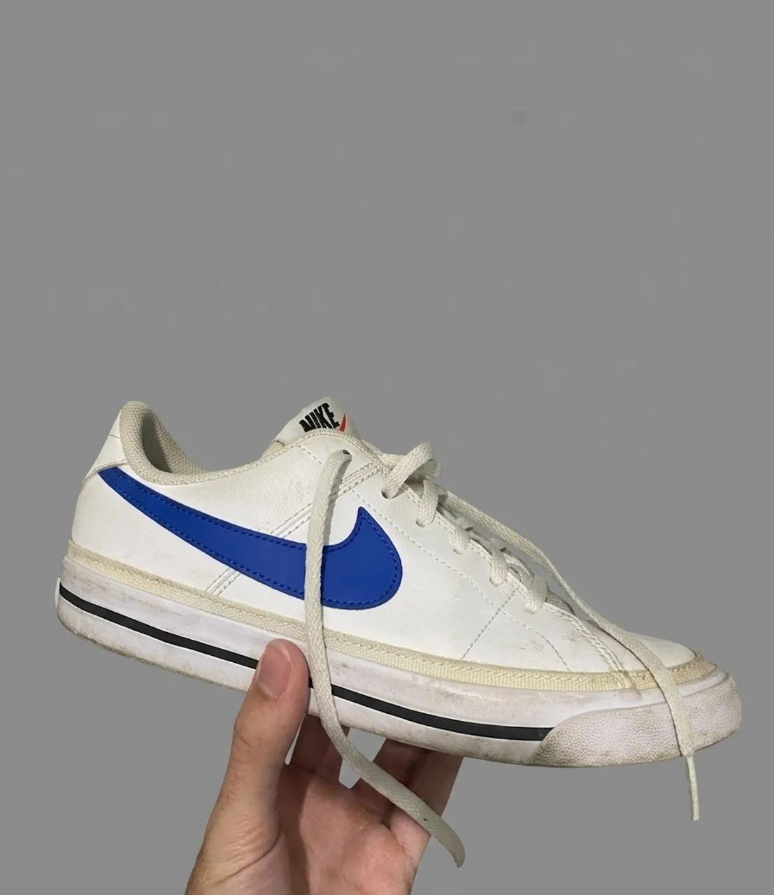 Nike Court Legacy Branco & Azul  