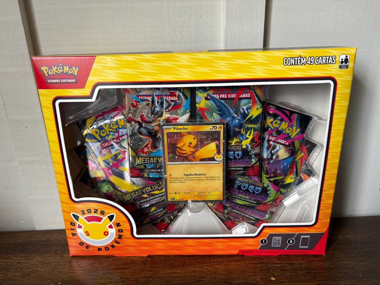 BOX Pikachu 30 anos