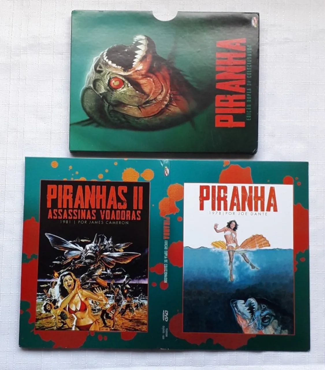 Dvd Box Piranha - 2 Filmes (original) - Foto 4