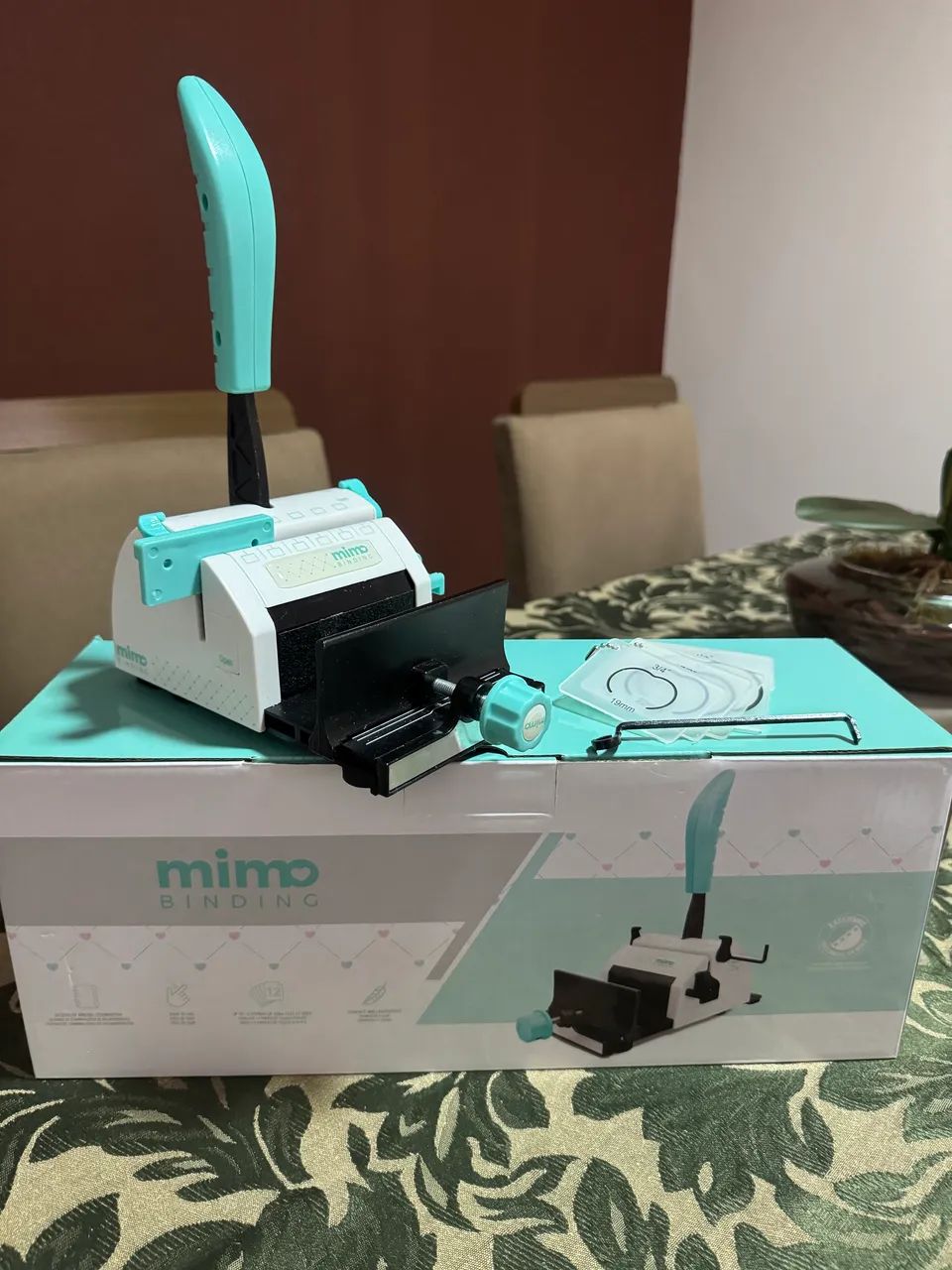 Mimo Binding Encadernadora Furo Retangular - Foto 5