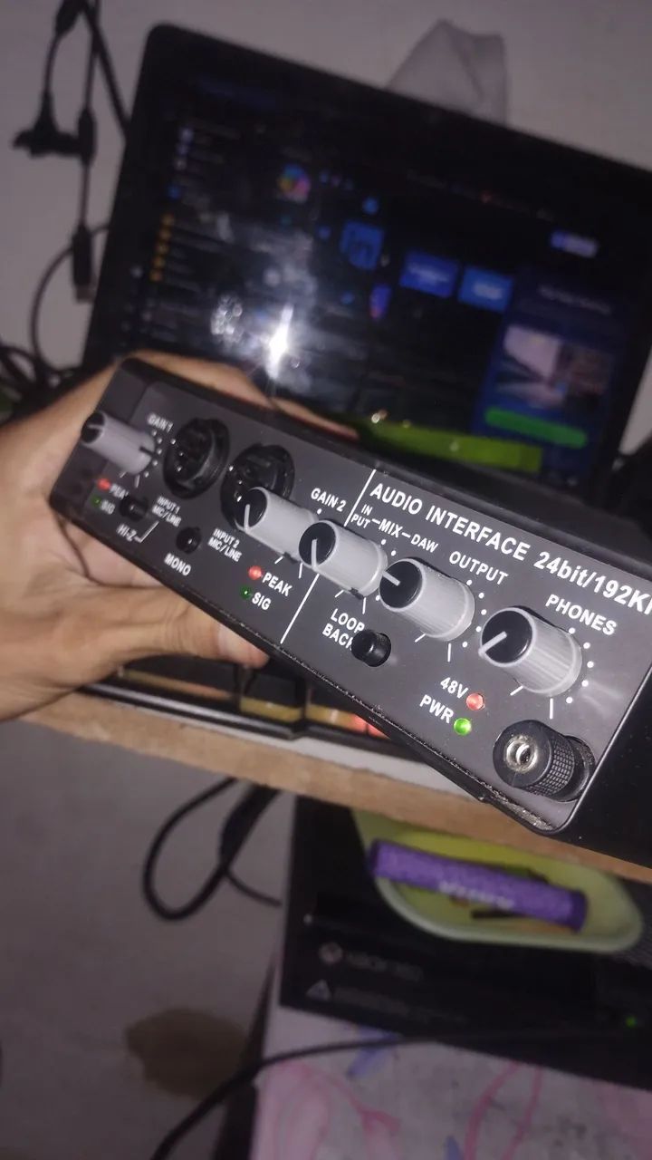 Interface de Audio Teyun Q-24 - Foto 2