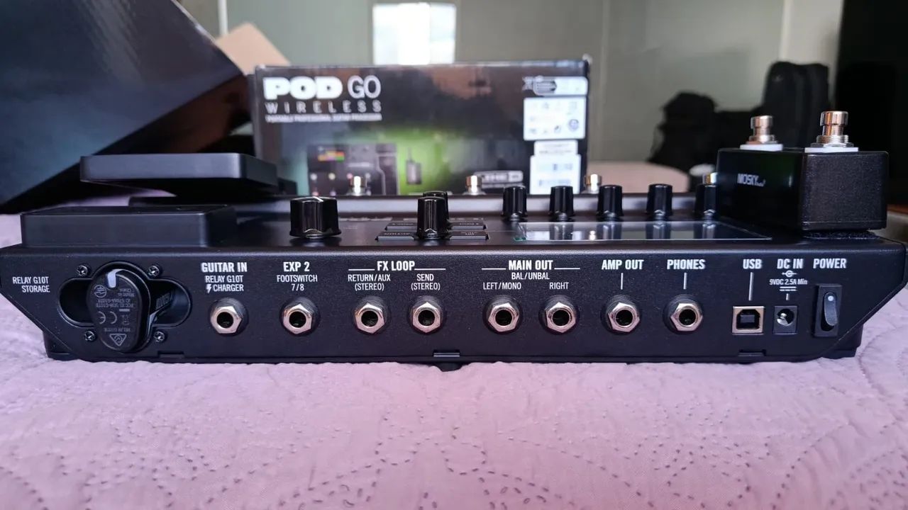 Line 6 pod go wireless nova - Instrumentos musicais - Samambaia