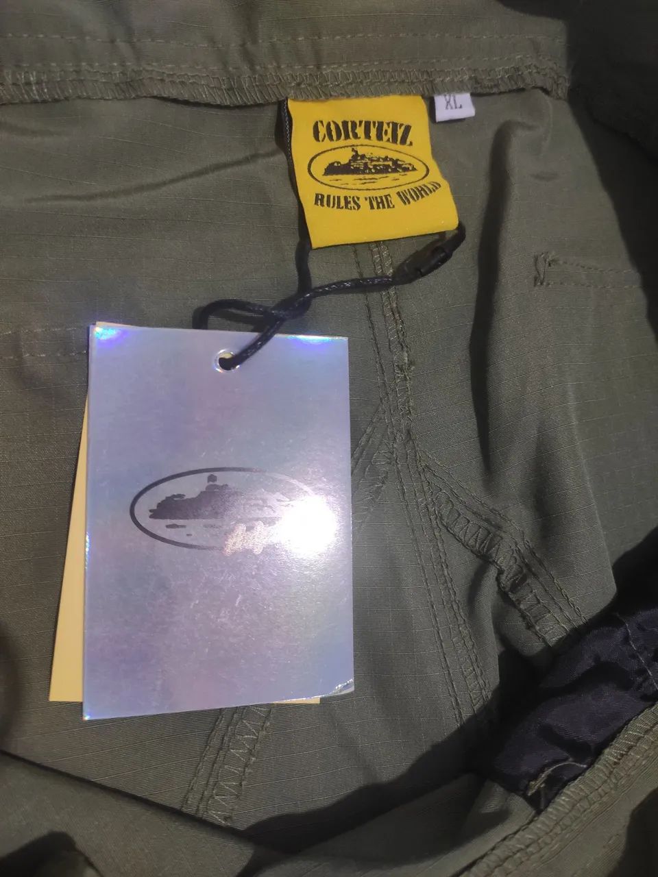 Bermuda Cortez Verde Oliva - Foto 4