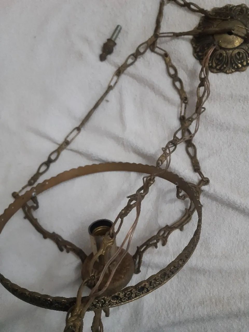 Lustre de bronze  - Foto 3