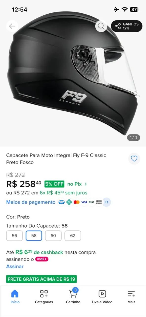 Capacete - Foto 4