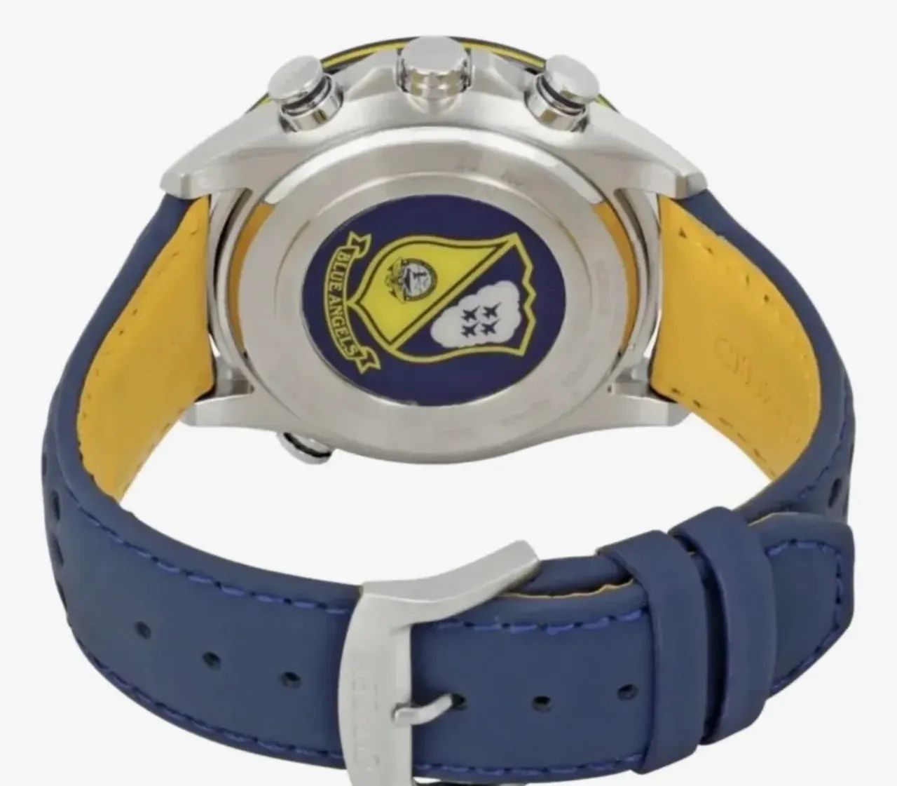Relógio Citizen Blue Angels com 2 Pulseiras originais  - Foto 5