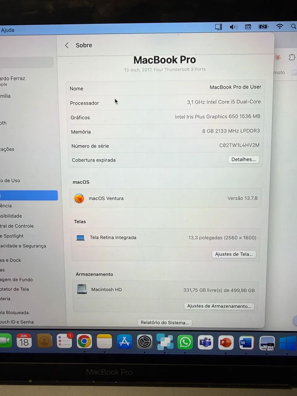 MacBook Pro 13? 2017 Touchbar  - Foto 5