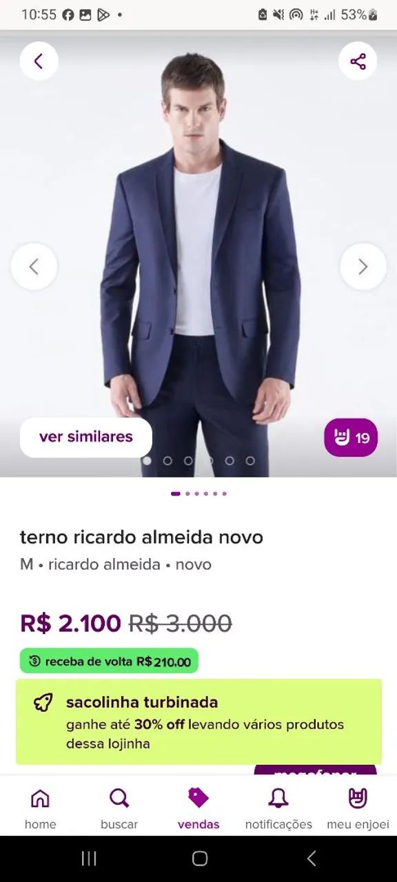 Terno Ricardo Almeida  - Foto 2