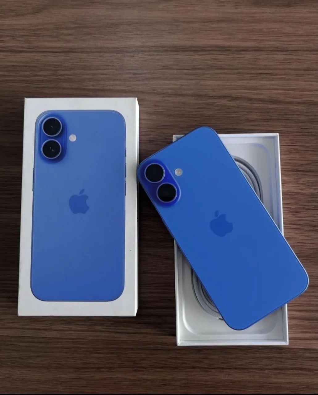 iPhone 16 128GB Azul Cor moderna e experiência Apple completa