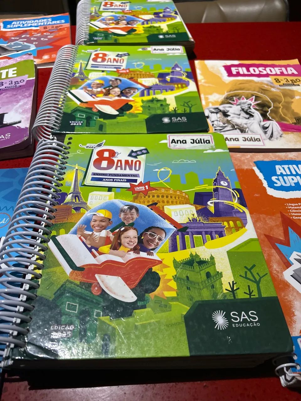 Sas livros 8 ano completo - Livros e revistas - Samambaia Sul
