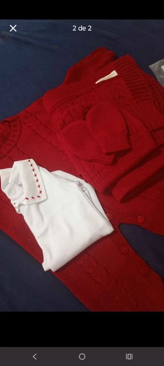 Saída Maternidade Crochet Nova 
