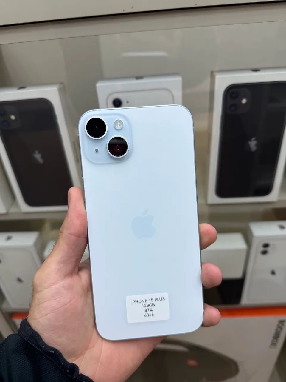 『美品』iPhone 15 Plus 128GB Apple iPhone 15 Plus (128 GB) - Azul | Frete grátis