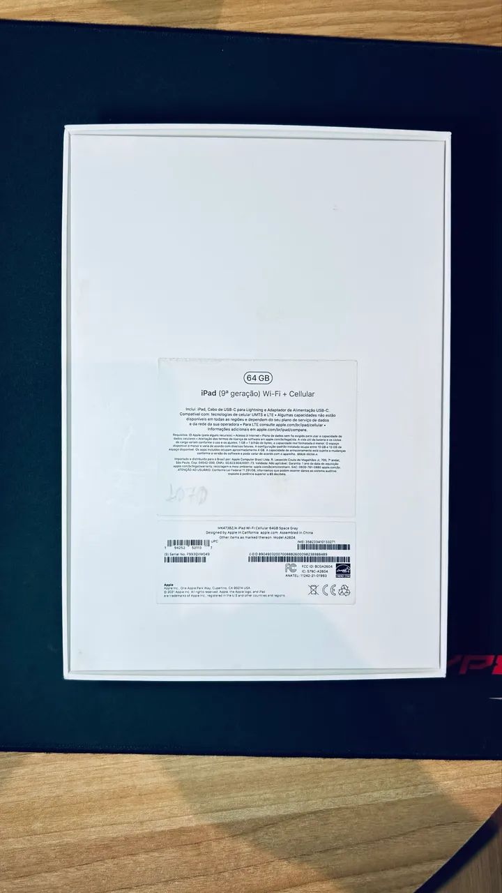 IPAD 9ª GERAÇÃO WI-FI + CELULAR GRAY 64 GB EM PERFEITO ESTADO  - Foto 2