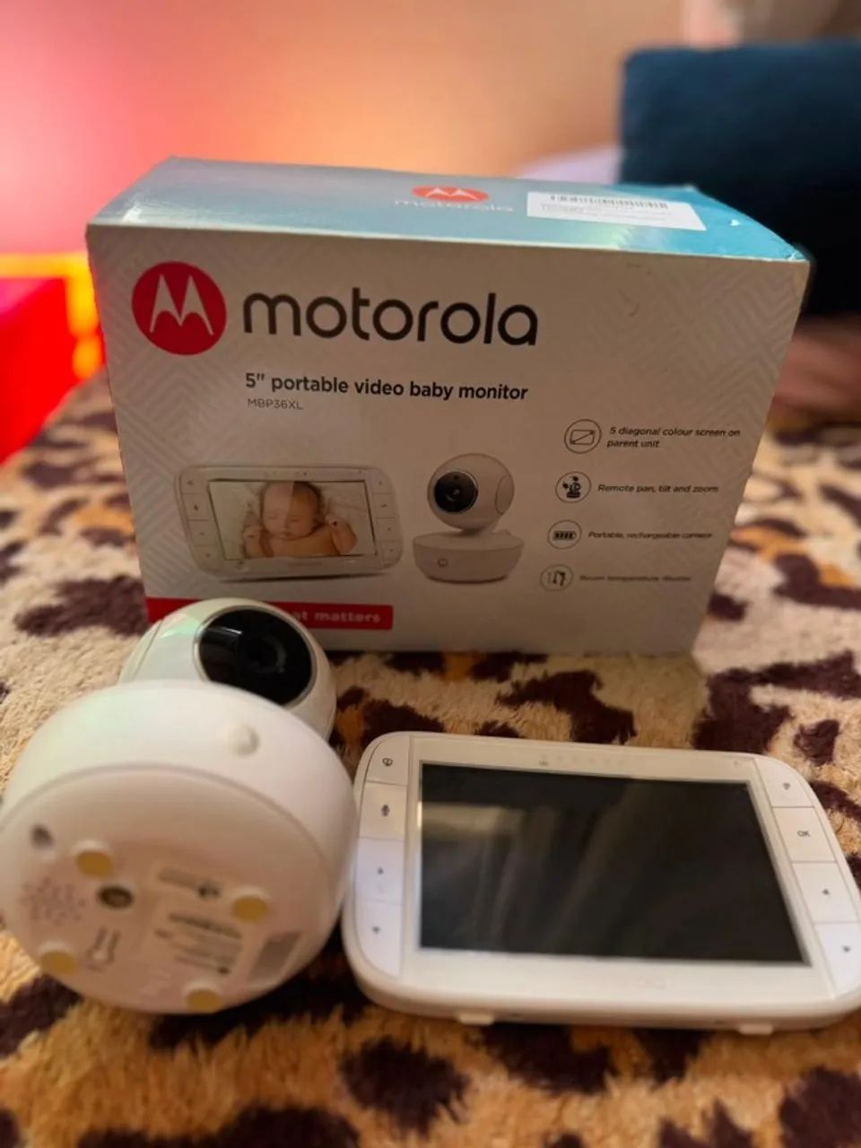 Babá eletrônica Motorola - Foto 2
