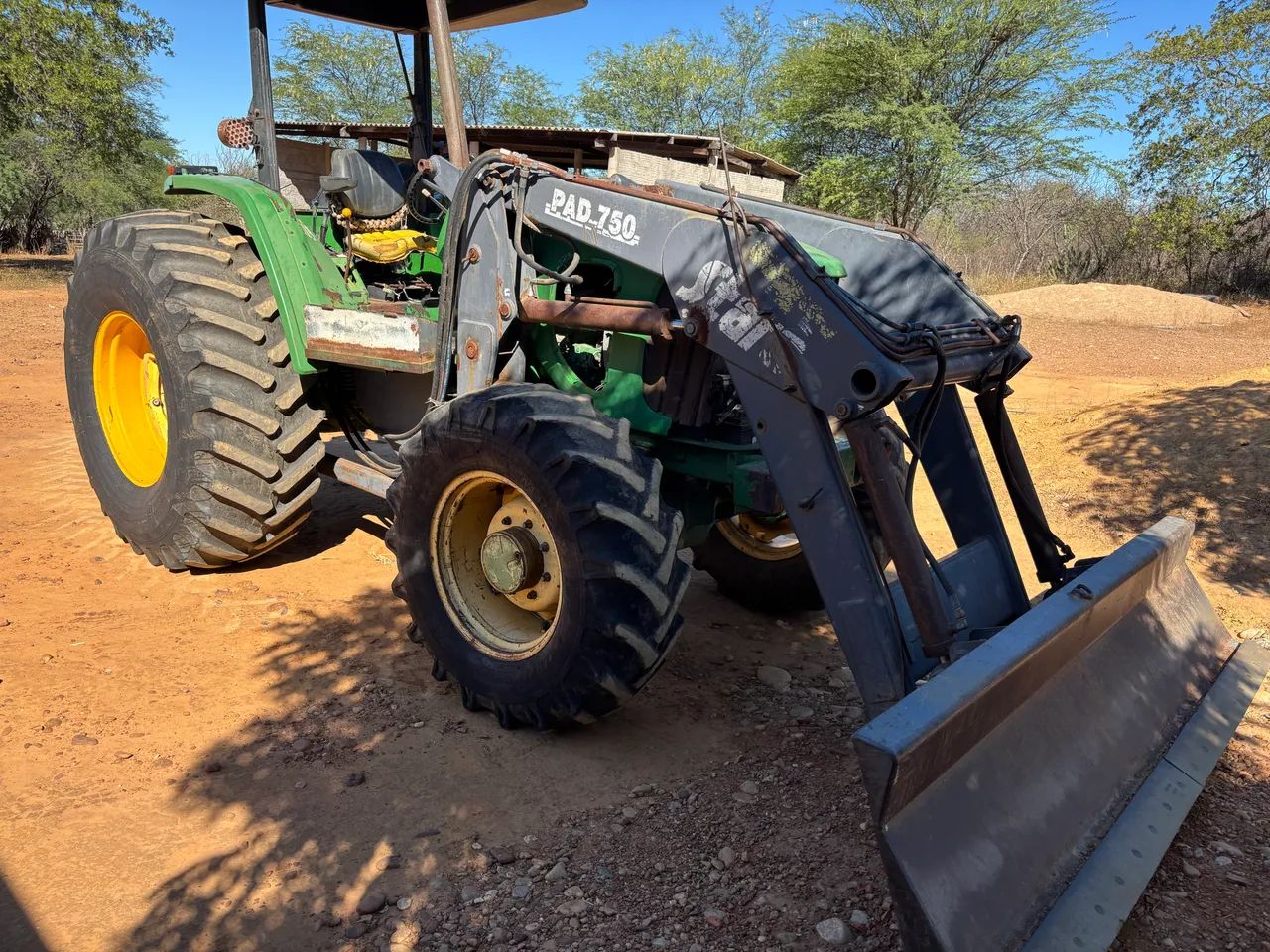 Trator john deere  segundo dono com nota fiscal  - Foto 5