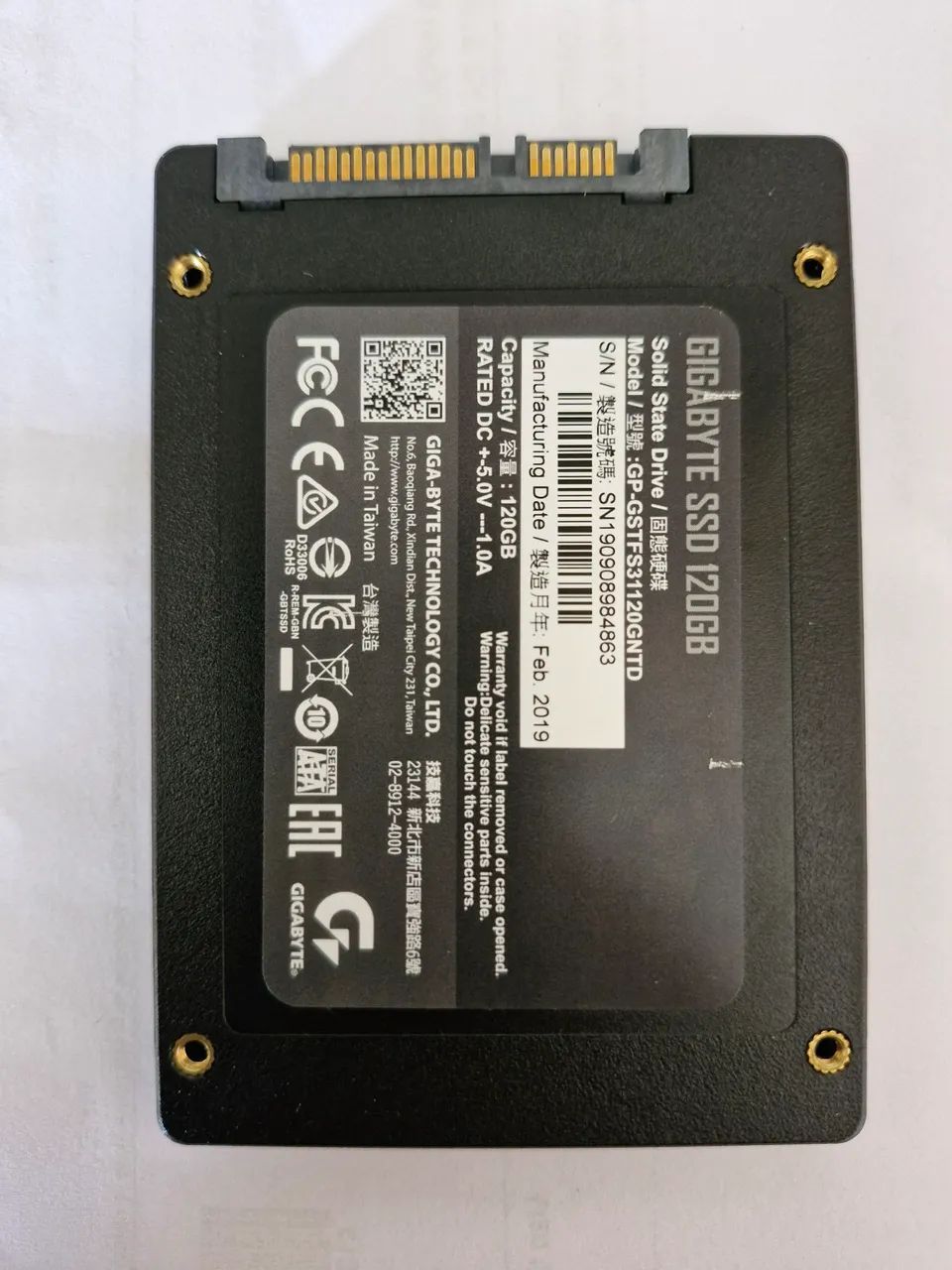SSD Gigabyte 120GB - Foto 2